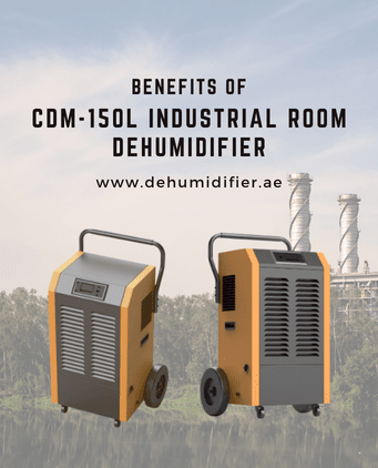 CDM-150L industrial dehumidification unit - Summary of benefits